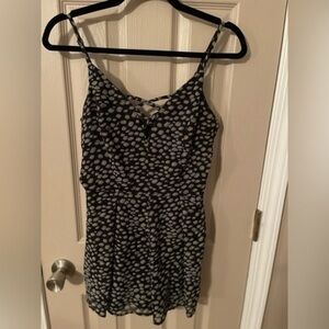 She + Sky spaghetti strap romper